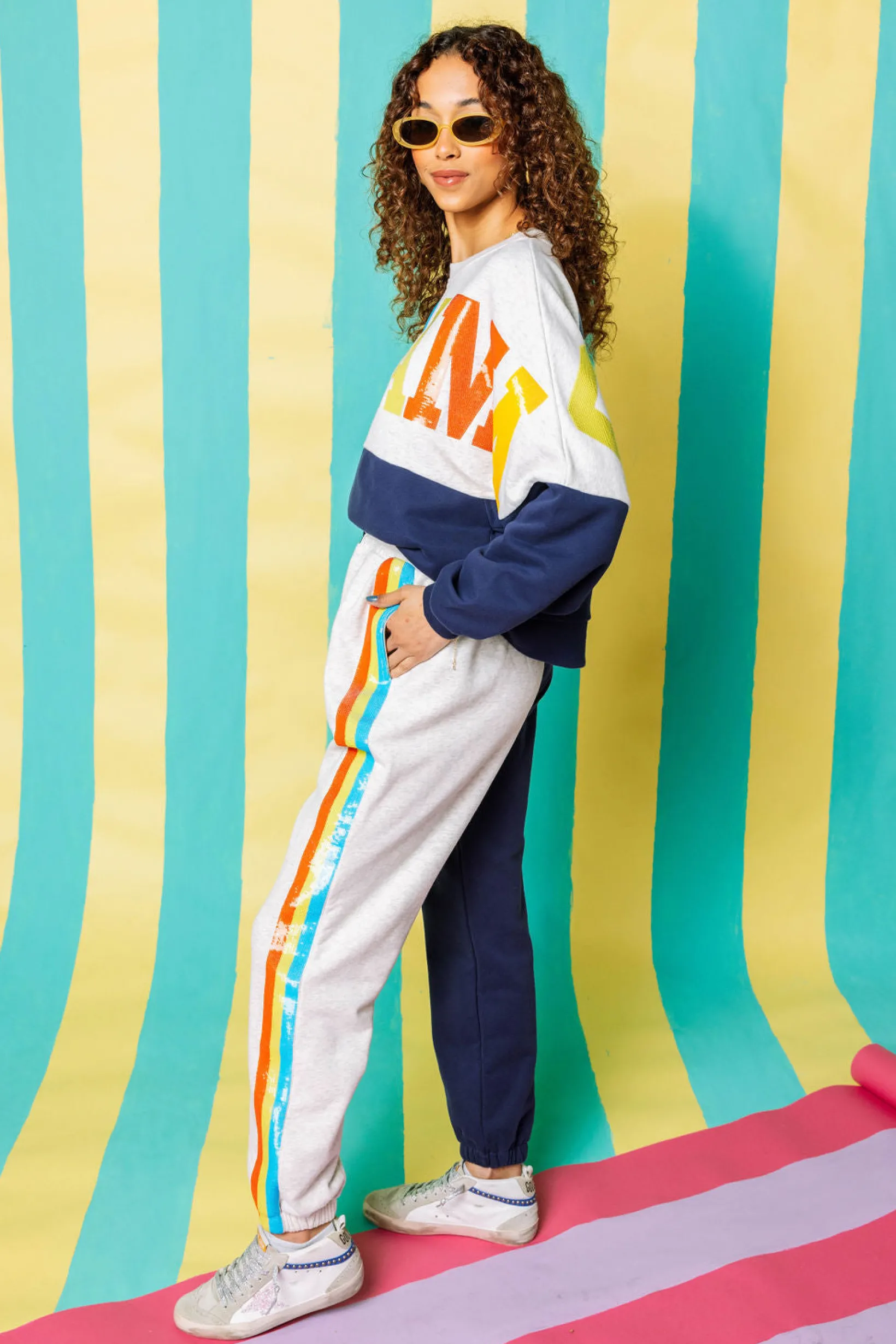 Alabama Queen Colorblock Sweatshirt