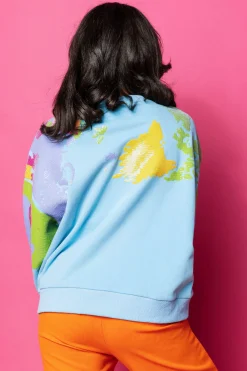 Aqua Queen Of The World Sweatshirt