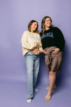 Beige 'Mama' Sweatshirt