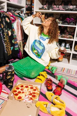 Beige Queen of Ranch Sweatshirt