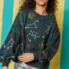 Black Astrology Sweatshirt