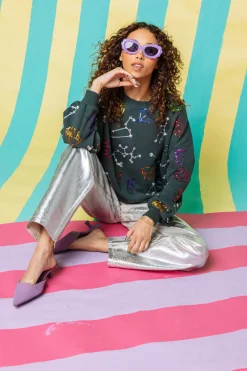 Black Astrology Sweatshirt