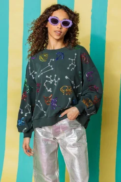 Black Astrology Sweatshirt