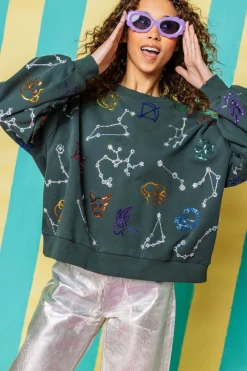 Black Astrology Sweatshirt