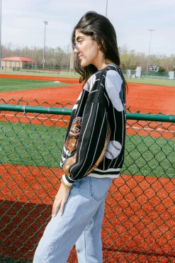 Black Batter Up Queen Sweatshirt