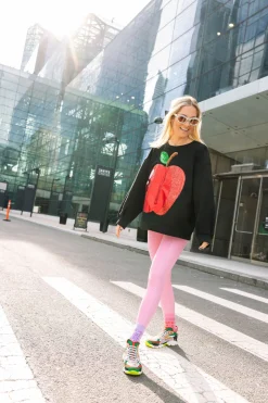 Black Big Apple Sweatshirt