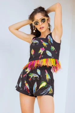 Black Fish Tackle Short