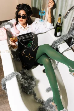 Black Martini Cocktail Dress