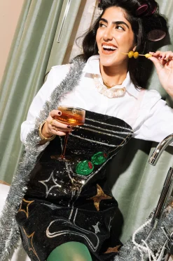 Black Martini Cocktail Dress