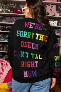Black 1-800-Queen Sweatshirt