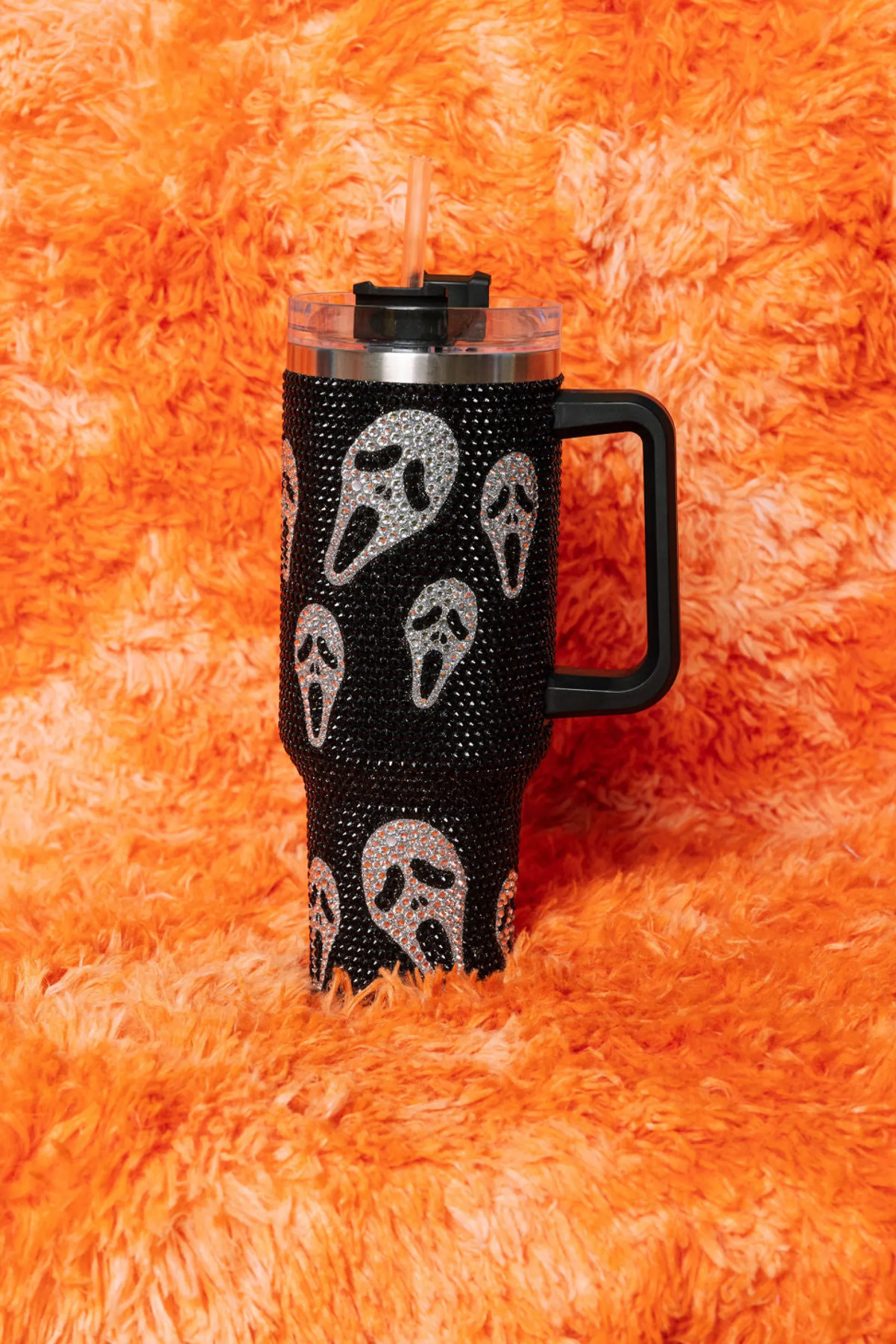 Black Scream Mask Tumbler