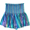 Blue Rainbow Pebble Swing Shorts