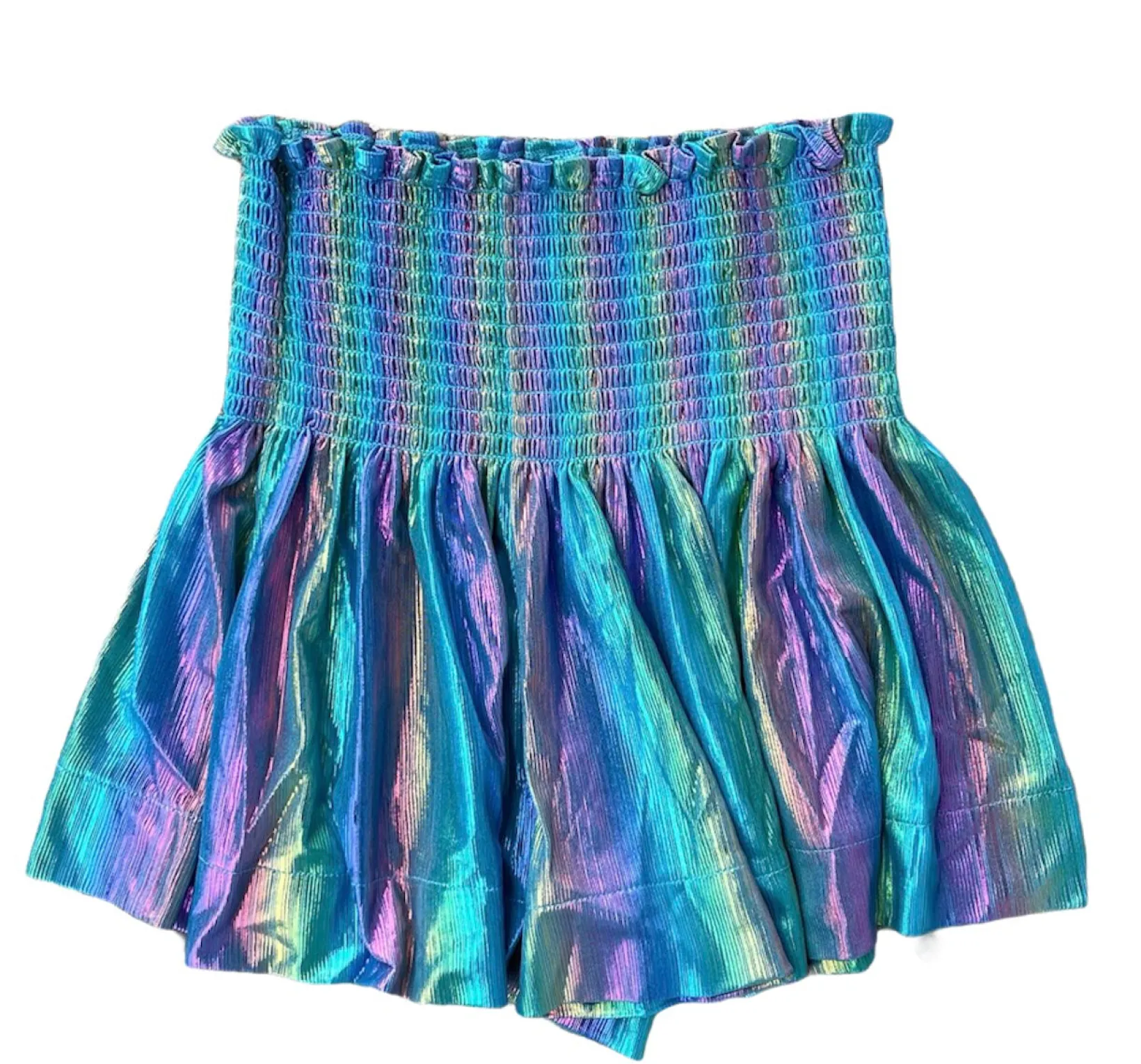Blue Rainbow Pebble Swing Shorts