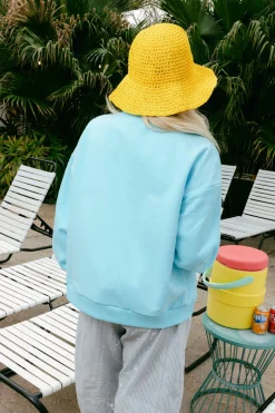 Bright Blue Multi Coca-Cola® Bottle Sweatshirt