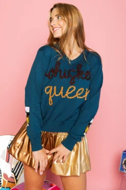 Bronze & Gold Leather Swing Shorts