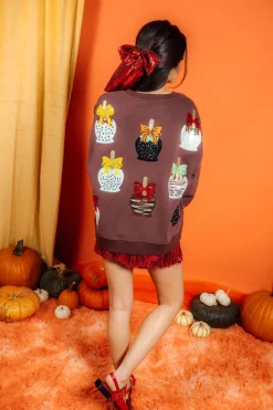 Brown Candy Apple Sweatshirt