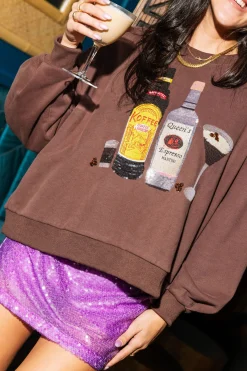Brown Espresso Martini Sweatshirt