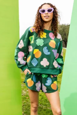 Dark Green Lucky Charm Icon Short