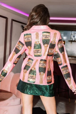 Emerald Green Sequin Skort