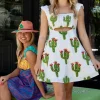 Fuzzy Cactus Dress