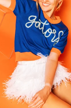 Gators Glitter Script Sweater - Licensed