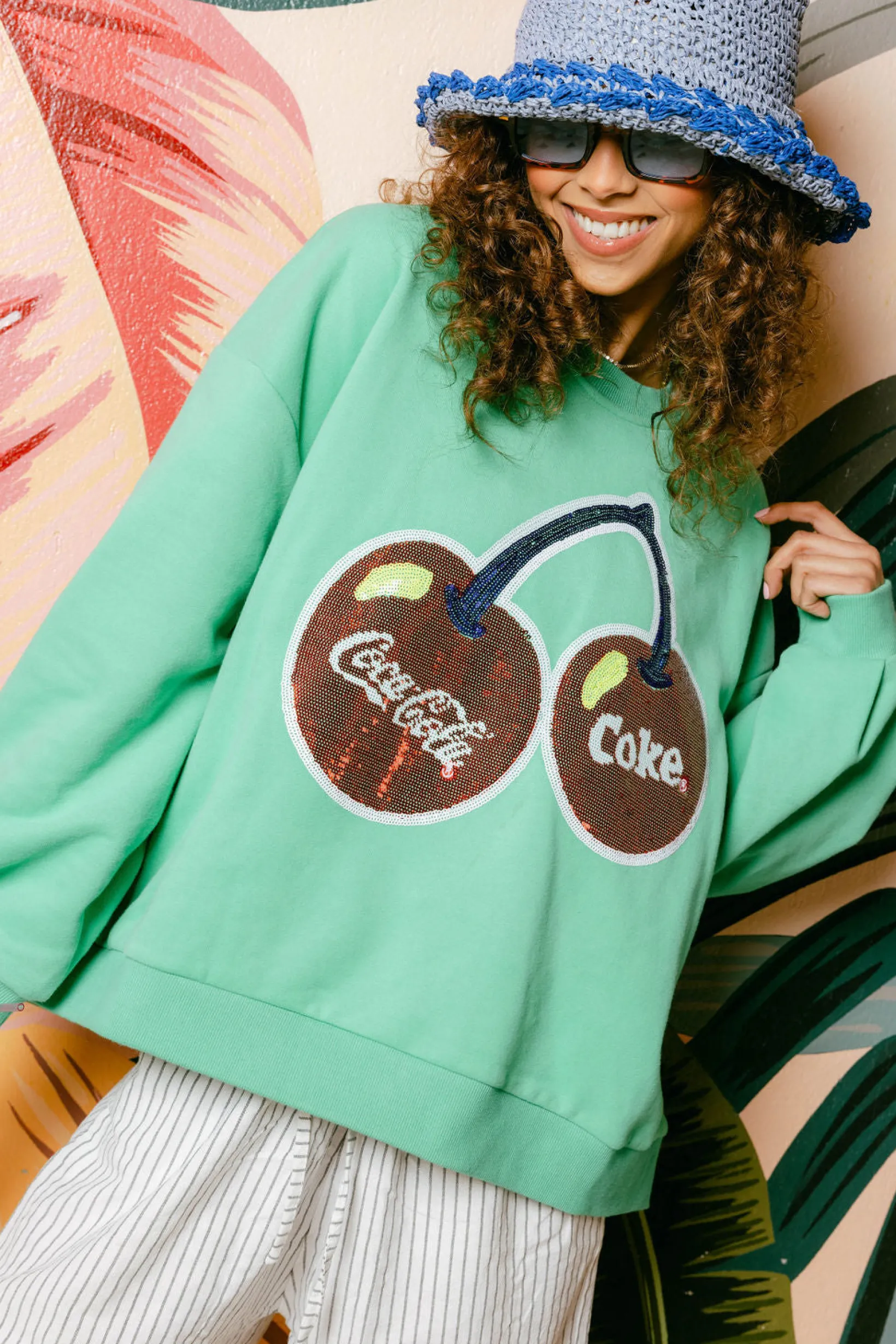 Green Cherry Coca-Cola® Sweatshirt