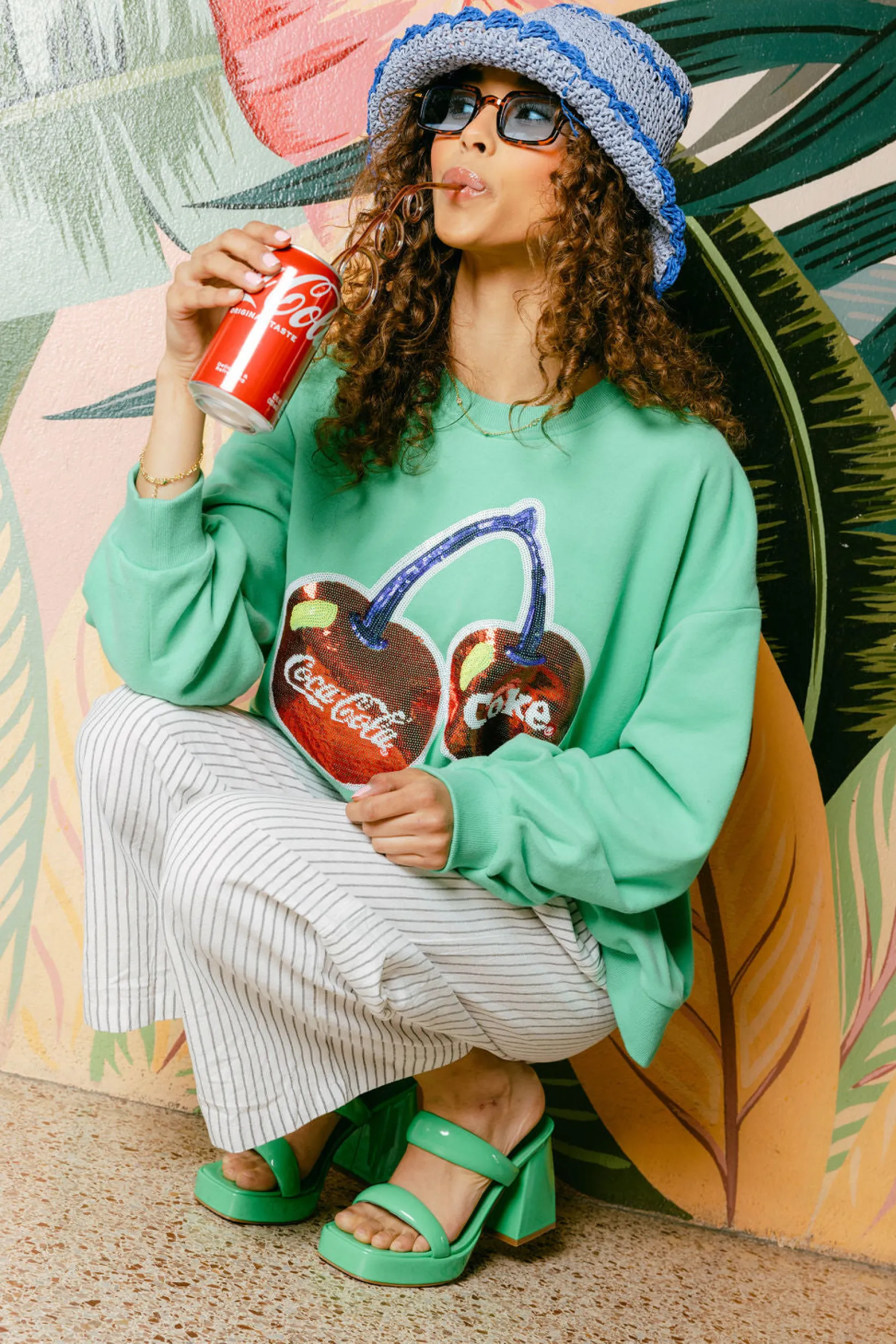 Green Cherry Coca-Cola® Sweatshirt