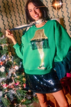 Green Leg Lamp Sweatshirt