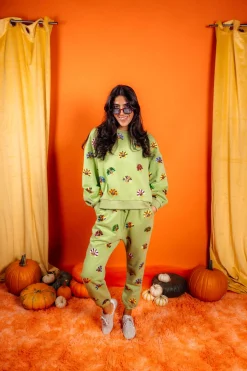 Green Multi Turkey Jogger