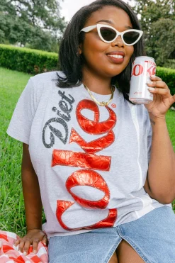 Grey Diet Coke® Logo Tee