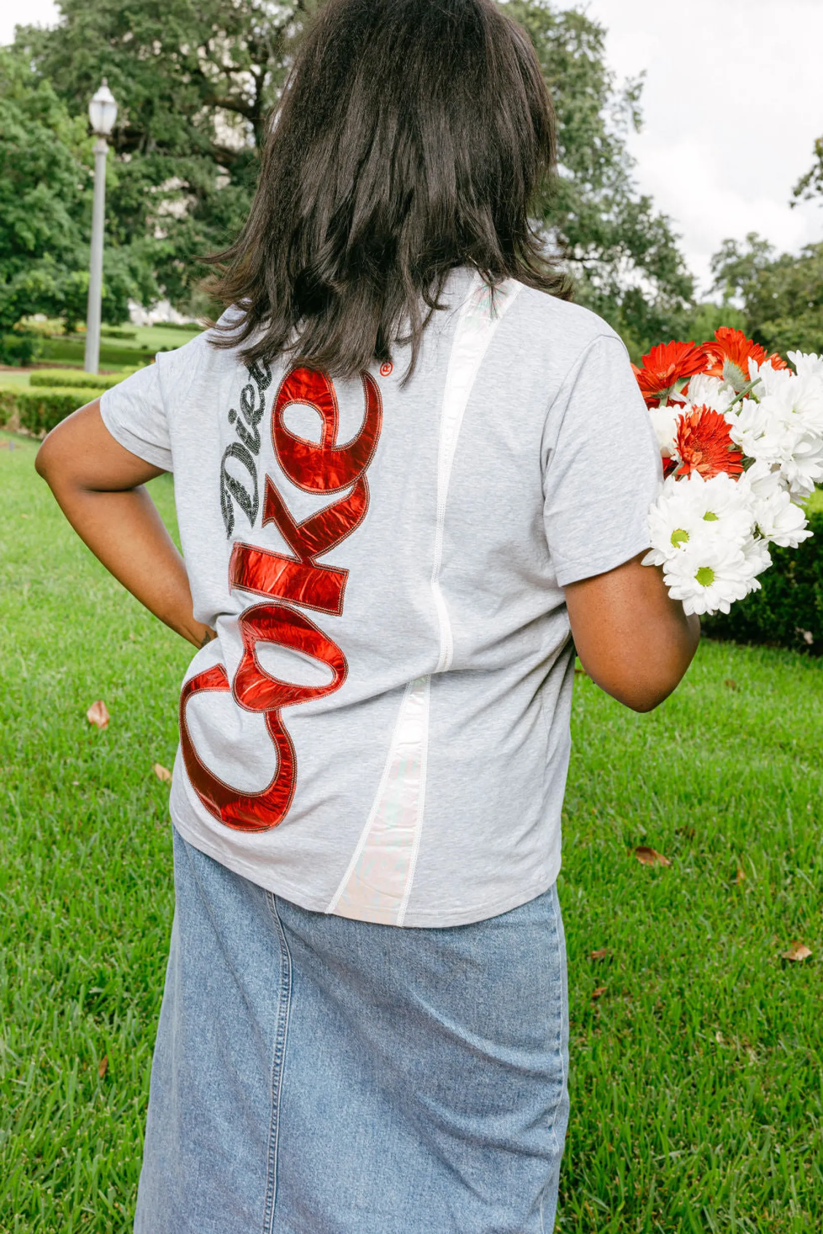 Grey Diet Coke® Logo Tee