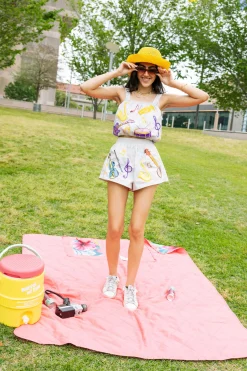 Grey Instrument Short