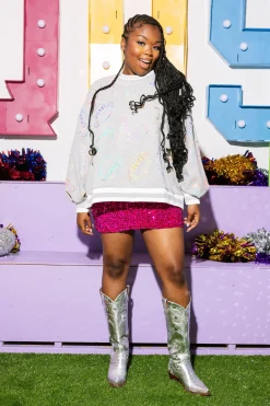 Grey Multi Football Sport Stripe Sweatshirt