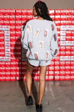 Grey Scattered Diet Coke® Can Short