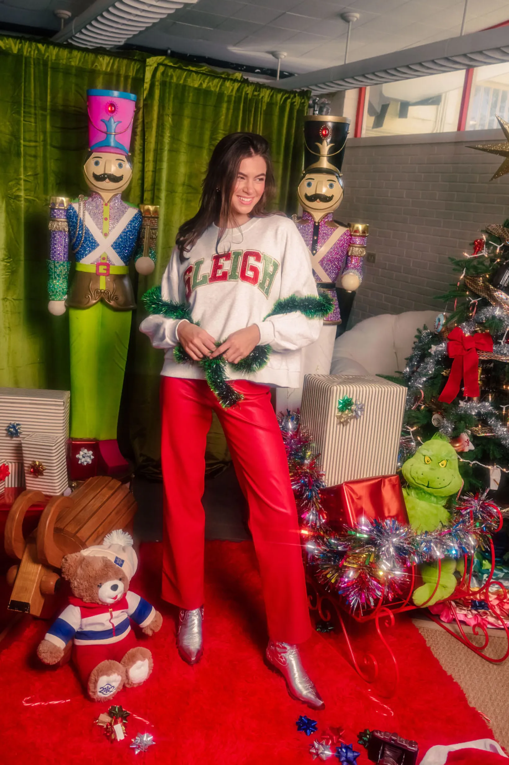 Grey Sleigh Sweatshirt