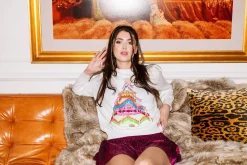 Hot Pink Wavy Swing Shorts