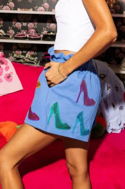 Indigo Stiletto Short