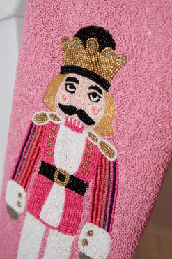 ITES x Sami Riccioli x Queen of Sparkles Pink Fair Skin Nutcracker Stocking