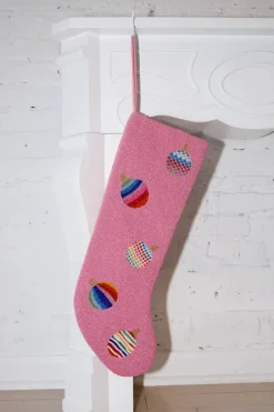 ITES x Sami Riccioli x Queen of Sparkles Pink Ornament Stocking