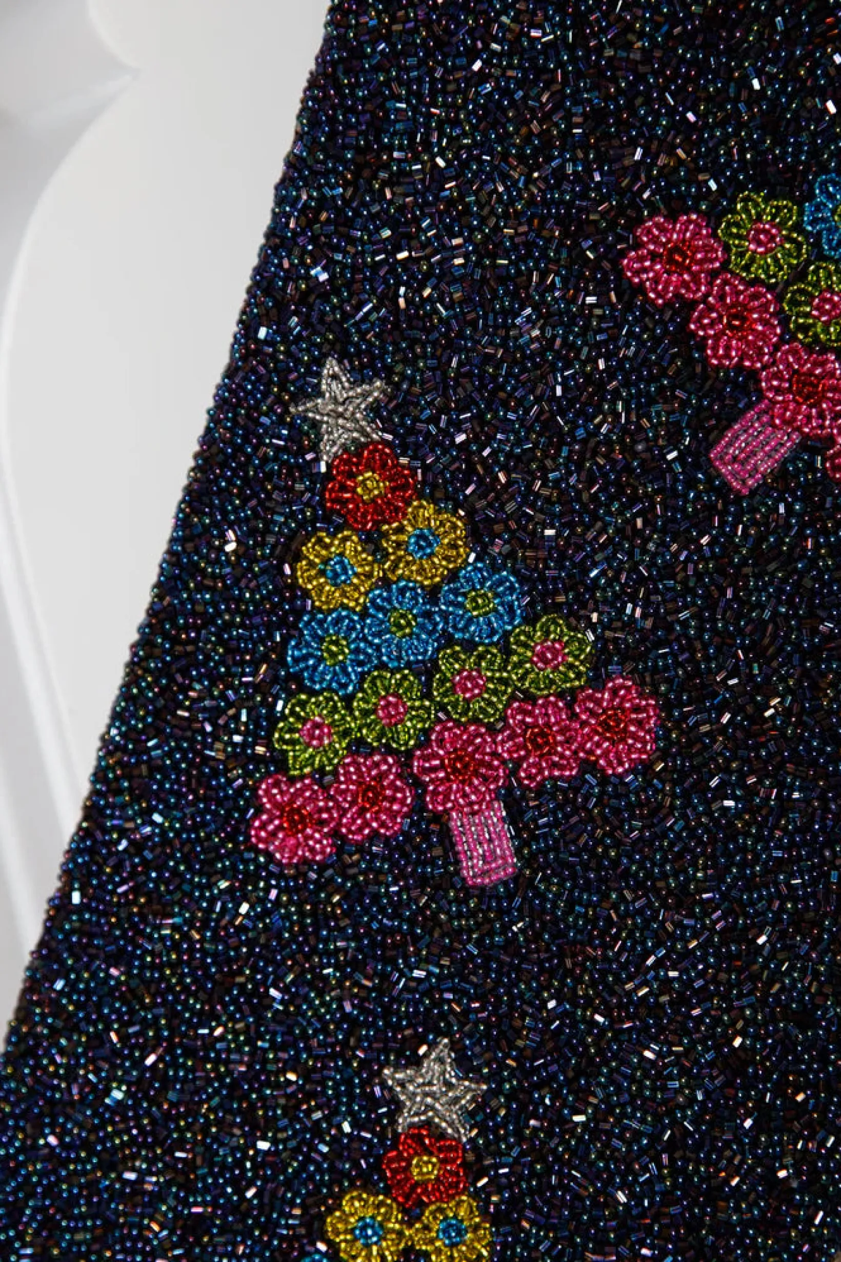 ITES x Sami Riccioli x Queen of Sparkles Black Christmas Tree Stocking
