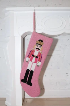 ITES x Sami Riccioli x Queen of Sparkles Pink Fair Skin Nutcracker Stocking