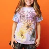 Kids Lavender Spider Tee