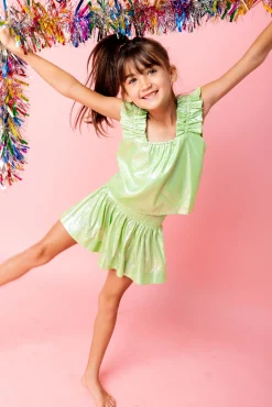 Kids Lime Green Tank