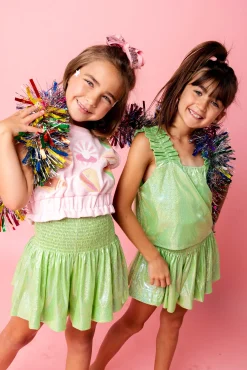 Kids Lime Green Tank