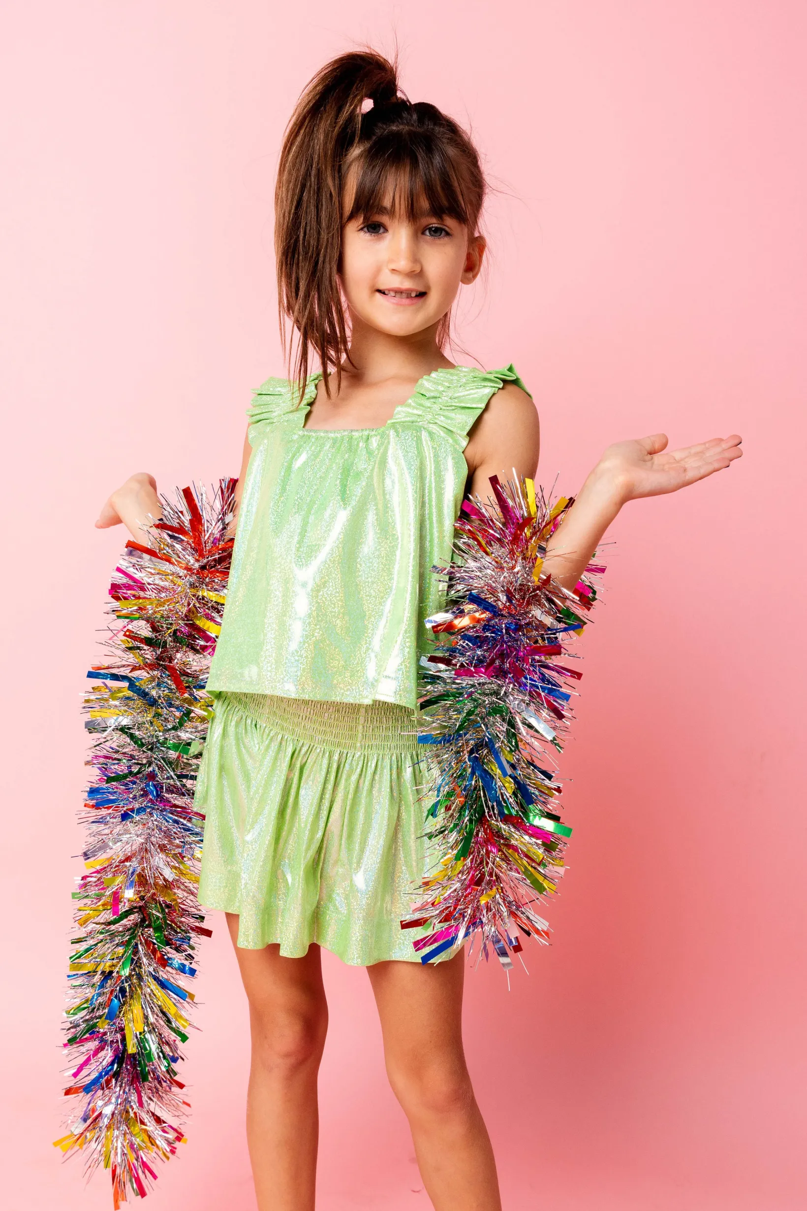 Kids Lime Green Tank