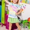 Kids Neon Tiger Print Tee