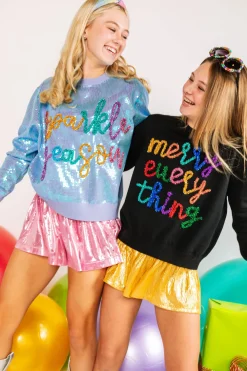 Kids Periwinkle Sparkle Season Sweater