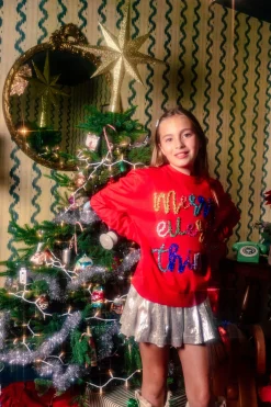 Kids Silver Swing Shorts