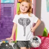 Kids White Elephant Head Tee