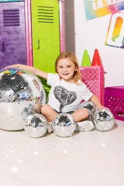 Kids White Elephant Head Tee